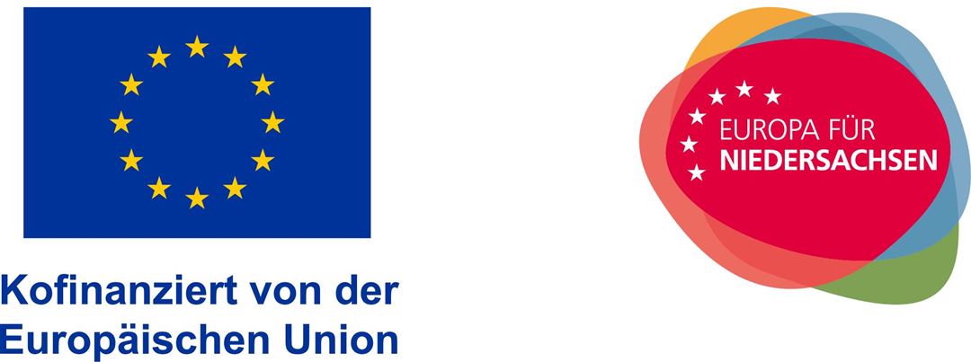Logo "Europa f&uuml;r Niedersachsen" - Kofinanziert von der Europ&auml;ischen Union