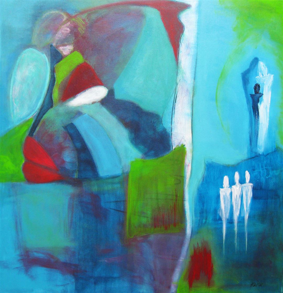 Bild von Klaudia Kotlarz-Weber zum Thema kreative Malerei